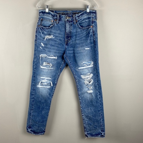 American Eagle Original Taper Jeans Size 31 - Picture 2 of 16